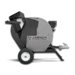 Jansen wipzaag SMA-700 met zaagblad en trekstang met kogelkoppeling, zijaanzicht
