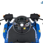 Stuur en spiegels van de Iseki SF 237